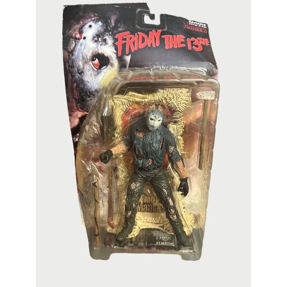 Friday The 13th Jason Voorhees Action Figure McFarlane Toys Movie Maniacs Series - Picture 1 of 9